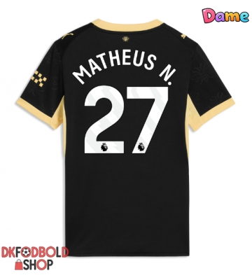 Manchester City Matheus Nunes #27 Udebanetrøje Dame 2026-27 Kort ærmer